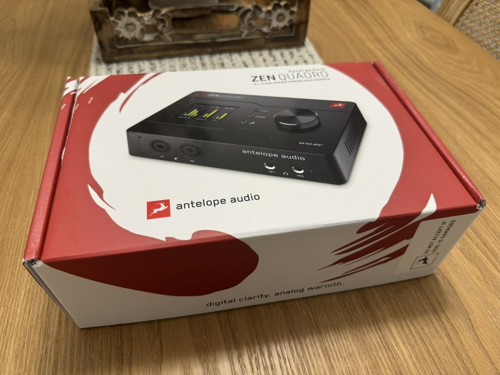 Antelope Audio - Zen Quadro SC | 14x10 Dual USB-C Bus-Powered Audio Interface