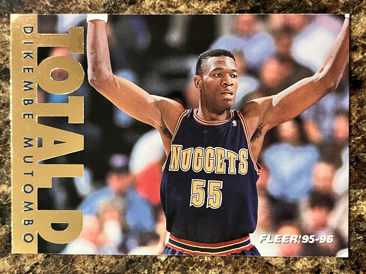 Dikembe Mutombo 1995-96 Fleer Total D #5 | eBay