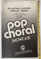 The Michael Jackson "Thriller Medley" Pop Choral Showcase 1984 Warner Bros Music