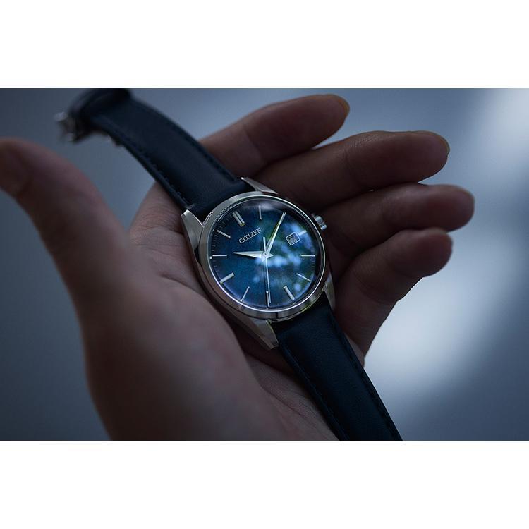Citizen Collection NB1060-12L Blue Lacquer Dial Watch New w/Box- 1