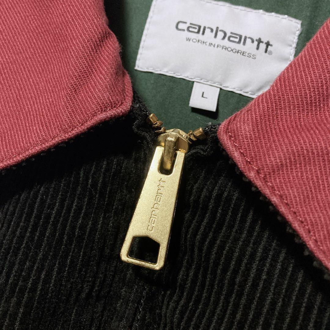 Carhartt ~ Passport Corduroy Detroit Jacket Size L Black Carhartt ~ Passport Corduroy Detroit Jacket Size L Black