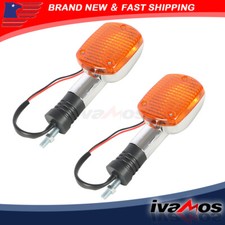 Rear Pair turn signal indicators with stem For Honda V45 Magna VF750C VF700C