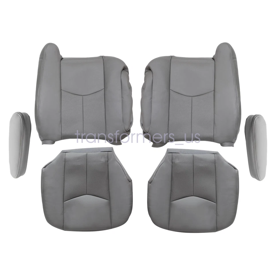 Cubiertas de asiento delantero y reposabrazos para Cadillac Escalade ESV EXT 2003 2004 2005 Foto 2 de 4