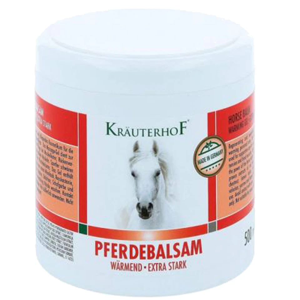 Krauterhof Balsamo Cavallo Rosso 250 ml Gel Balsamo Cavallo Scaldante ExtraForte
