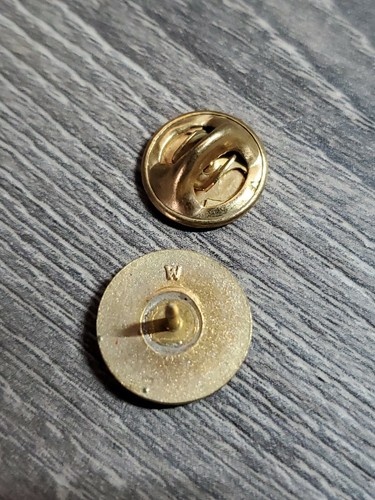 Small Vintage AMERICAN RED CROSS VOLUNTEER LAPEL PIN "W" Pin hb - Picture 2 of 2