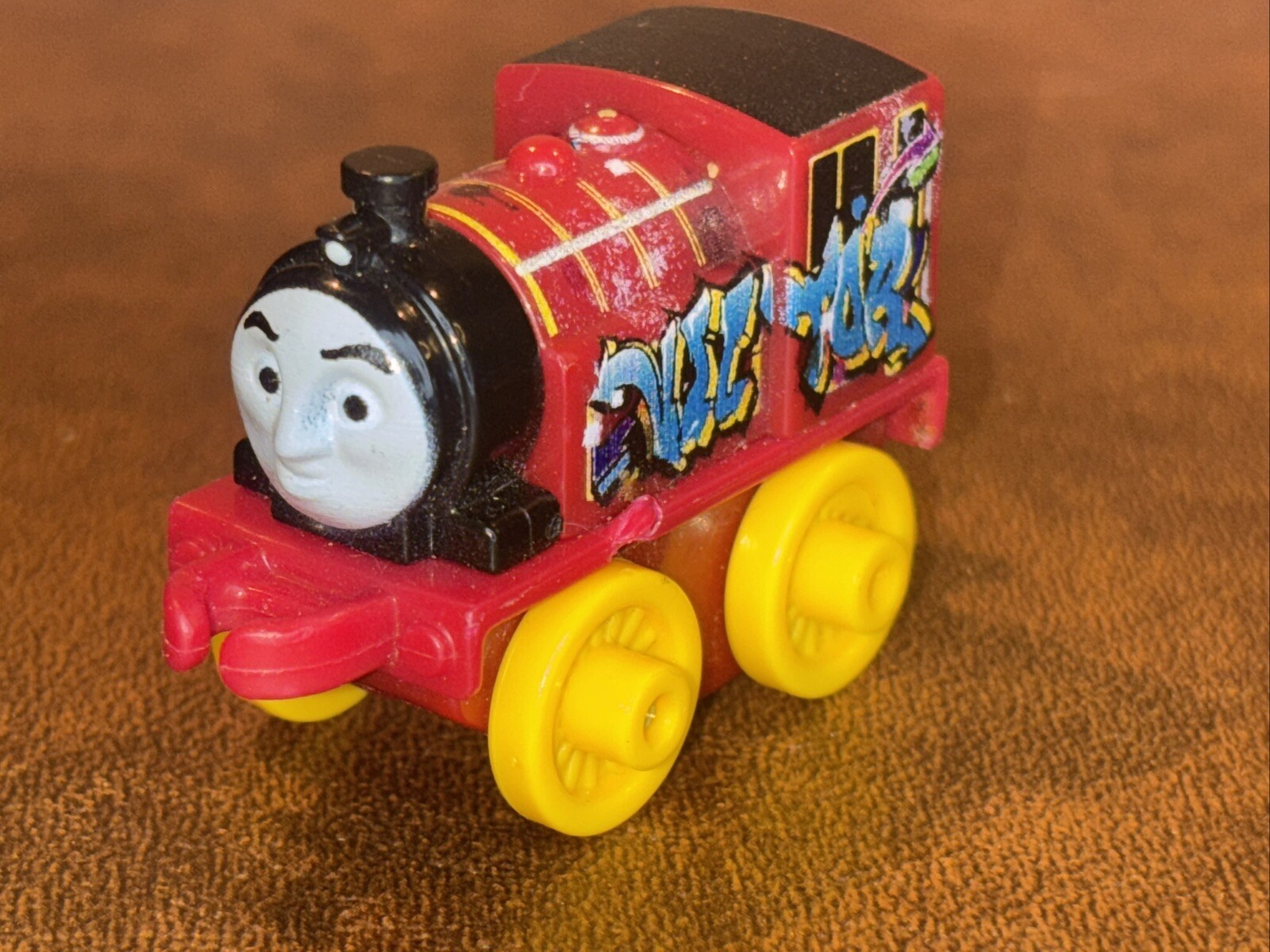 ‘14 Thomas The Train TrackMaster Small Push Along DieCast PVC Train #J30A Victor