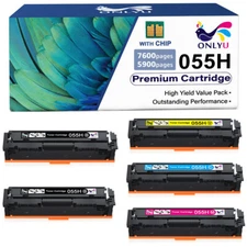 055 055H For Canon 055 055H Toner Color ImageClass MF745Cdw LBP664Cdw W/Chip