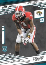 2021 Panini Prestige Tyson Campbell #267 Jacksonville Jaguars