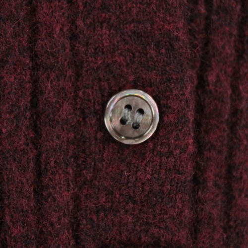 ATM NWT Long Sleeve Sweater Dress Size Small in Burgundy Red Poly/Wool Blend - Picture 3 of 9