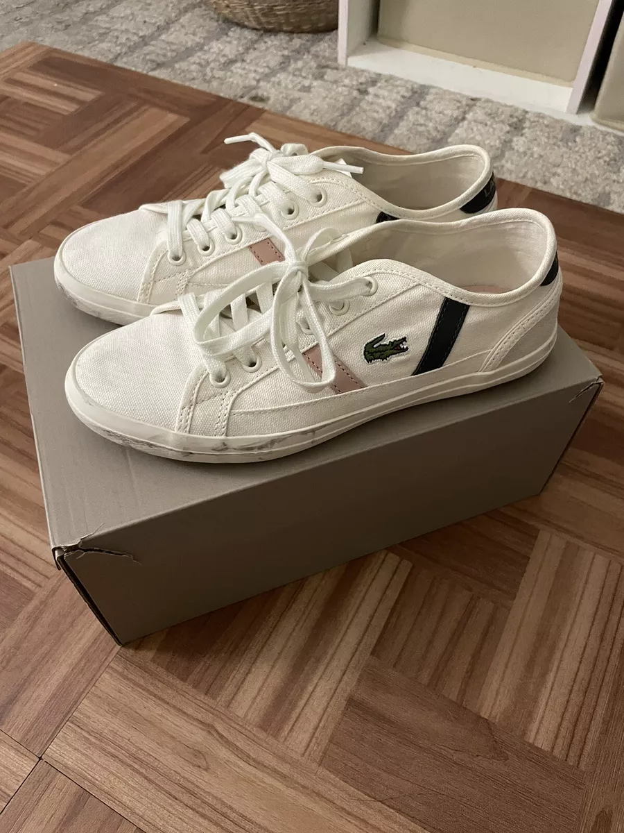 Lacoste Women s Sideline Shoes Size 5.5 7 38CFA00525A6 Off