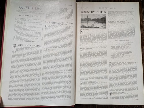 Country Life, Vol. LXXXI: January 2 - June 26, 1937, Bound Edition - Picture 6 of 7