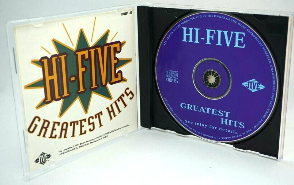 Hi-Five : Greatest Hits CD Album - I Like The Way - Tony Thompson - HTF - Image 3 of 3