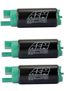AEM E85 High Flow In-Tank Fuel Pump; Includes Universal Installation Kit 50-1200 