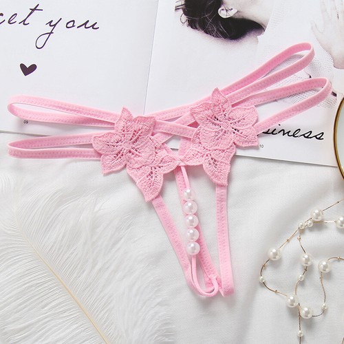 Sexy Perlen-Tanga Für Damen Erotische Spitzenhöschen Dessous K - Bild 16 von 27