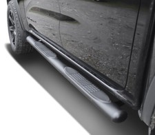 HSP Trittbretter SCHWARZ 100mm passend für Ford Ranger 23- Flankenschutz sidebar