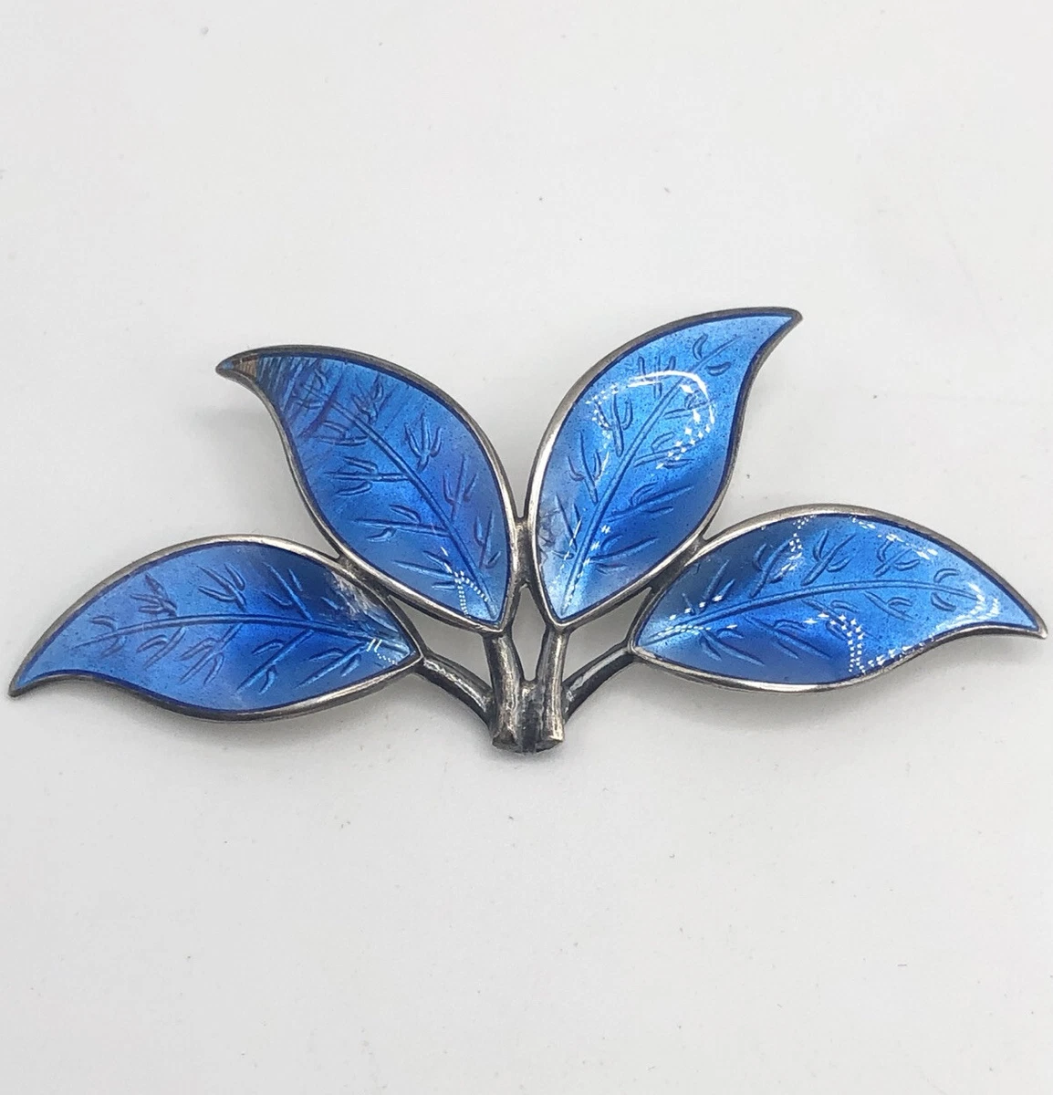 David andersen leaf brooch deals