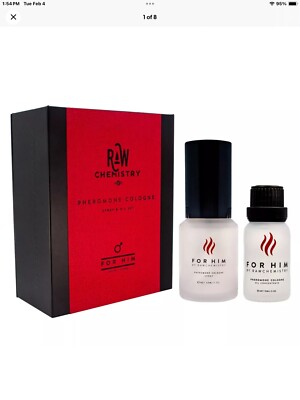 RawChemistry Pheromone Cologne Gift Set Bold Extra Strength Formula