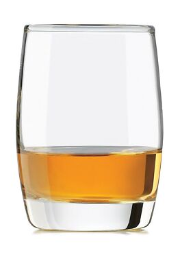 Circleware Heavy Base Scotch Whiskey Glass Drinking Glasses Set 4 Entertainment