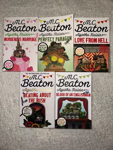 M.C. Beaton Book Bundle X 5, 6, 7, Hamish Macbeth, Agatha Raisin, Mystery - Imagen 29 de 95