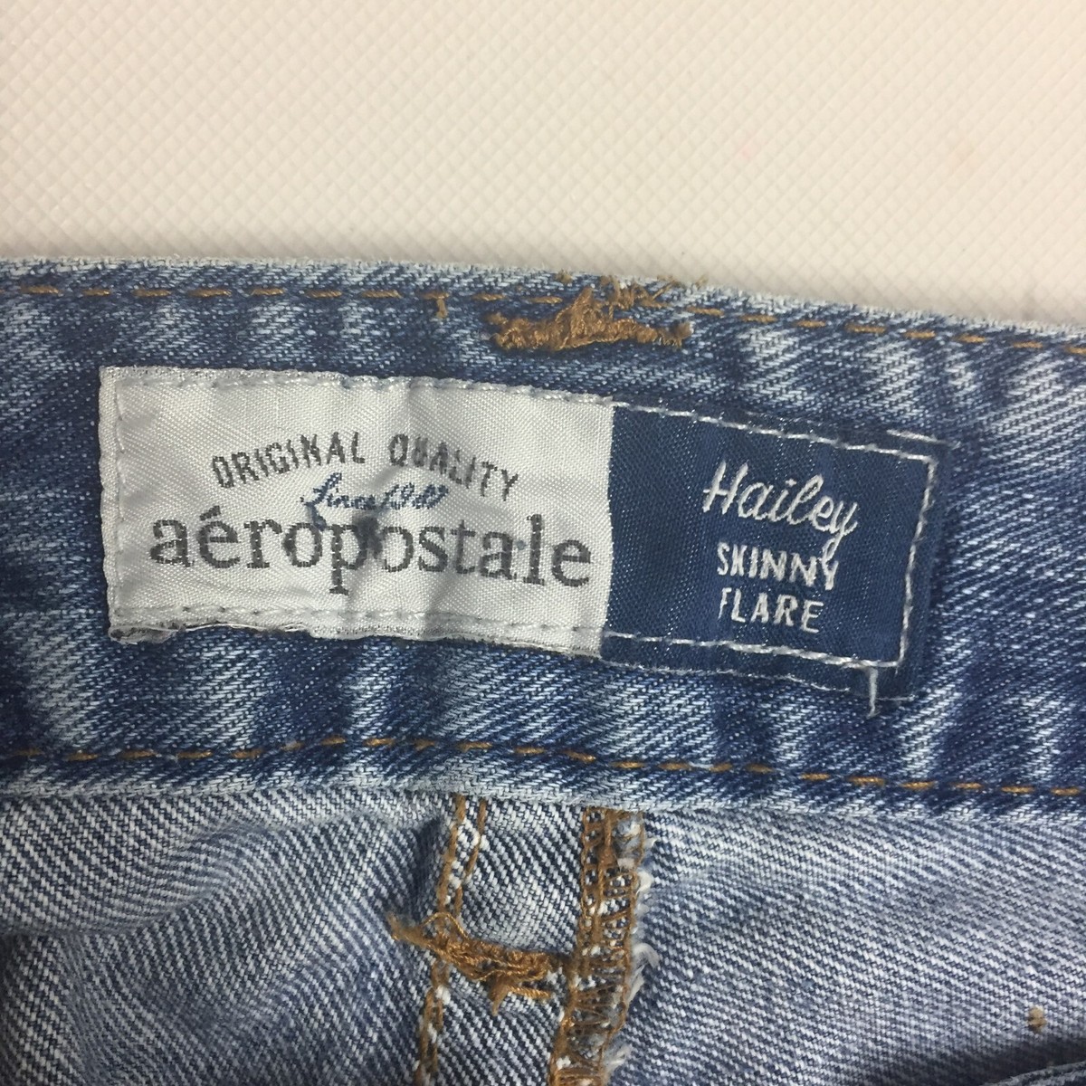 Aéropostale | Jeans | Aeropostale Hailey Flare Jeans Womens 112 Short Blue Low Rise 5pocket 65f8f4ae34e25395a341f73c - Foto 4