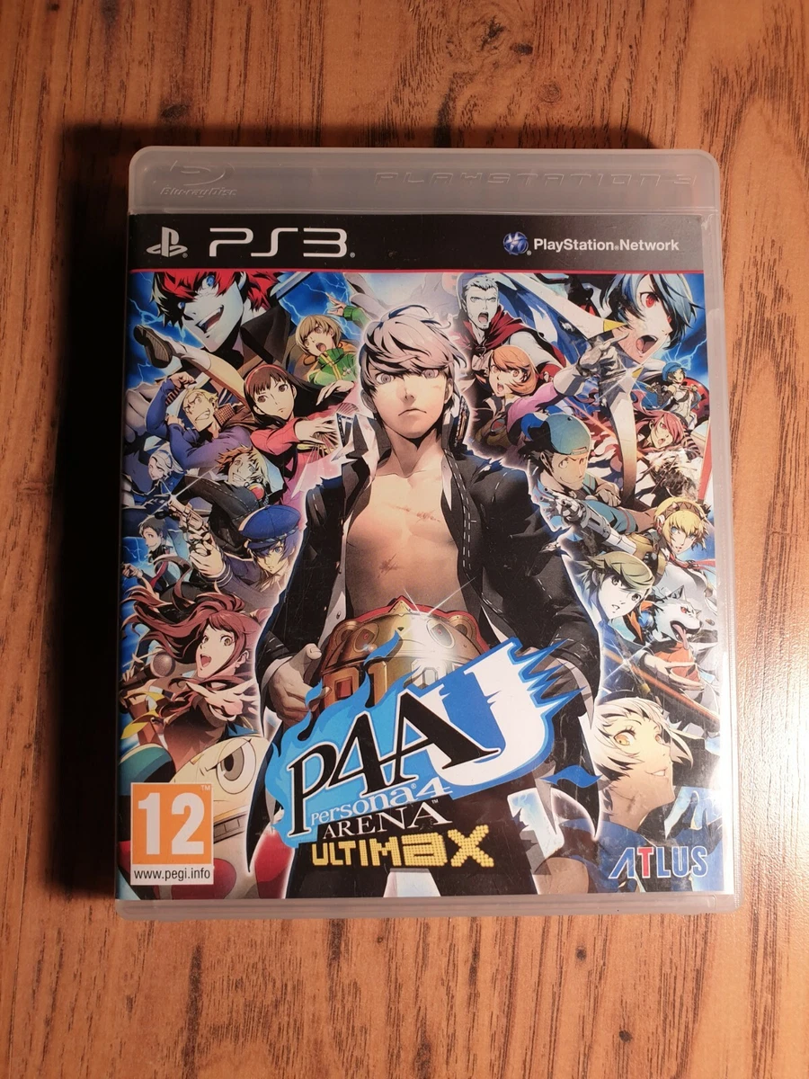 Jogo P4AU Persona 4 Arena Ultimax - PS3 (PlayStation) - Usado* - Xplace Games | Loja de games