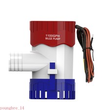 Bilge Pump 12/24VDC 1100GPH 750GPH 500GPH 350GPH High Toughness Tinned