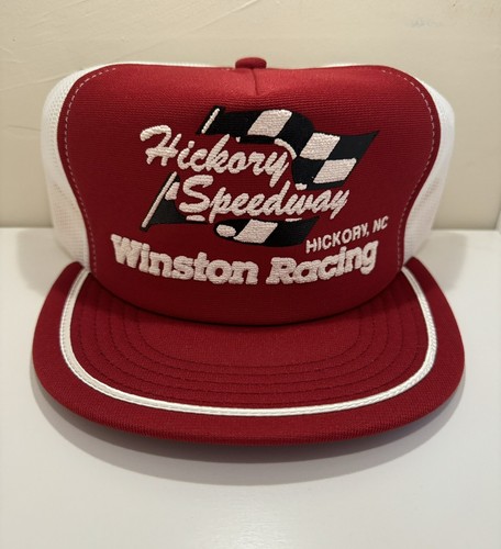 Vtg 1980’s Hickory Speedway NASCAR Winston Weekly Series Cap/Hat - SnapBack
