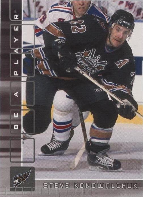 2001-02 In the Game Be A Player Memorabilia - Steve Konowalchuk #189 - 1 of 1