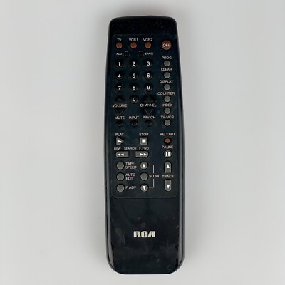 RCA TV VCR Remote Control OEM TESTED | eBay