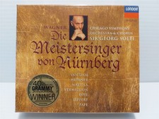 WAGNER - DIE MEISTERSINGER VON NURNBERG - GEORG SOLTI - 4 CD + BOOK SET - SEALED