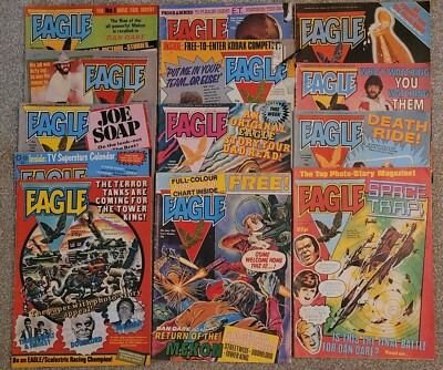 13 Eagle Comics from 1982/83