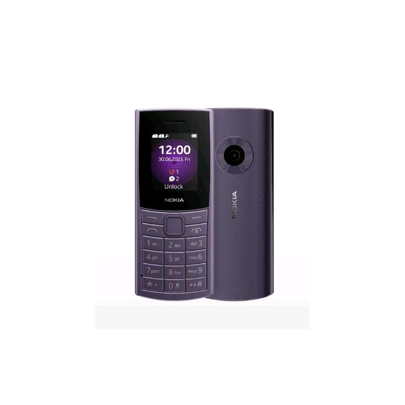 ⭐CELLULARE NOKIA 110 2023 4G DUAL SIM PURPLE ITALIA