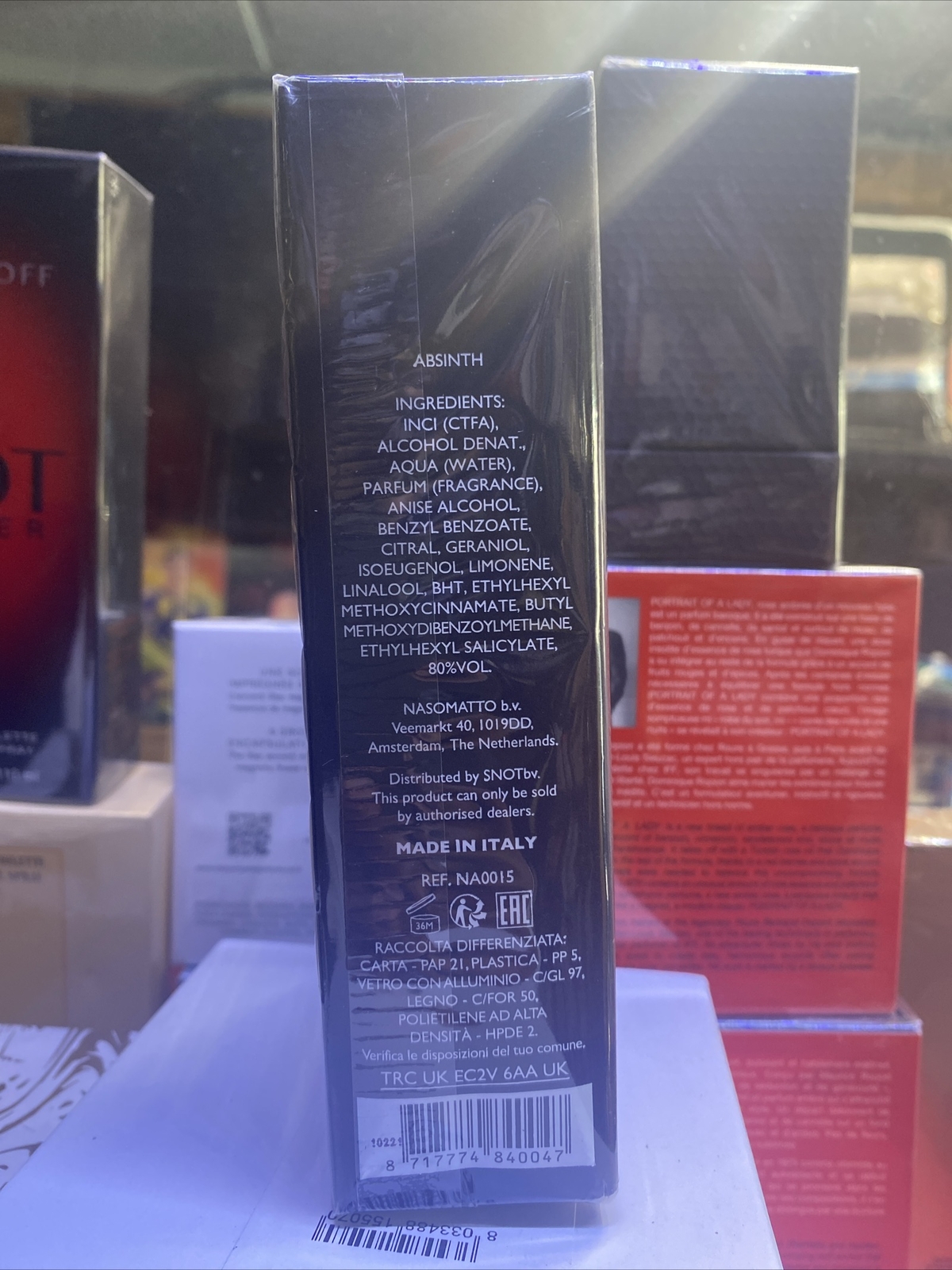 ABSINTH NASOMATTO 1.0 Fl Oz Extrait de Parfum Spray Unisex New In Box & SEALED