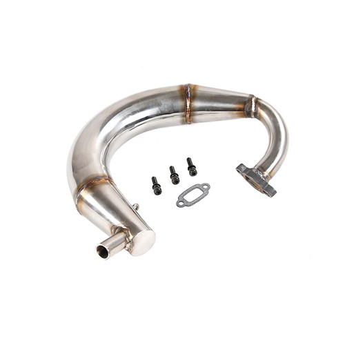 New Rovan Stainless Steel Exhaust Pipe set for 1/5 ROFUN D5 F5 RF5 MCD XS-5 RR5 - Picture 3 of 9