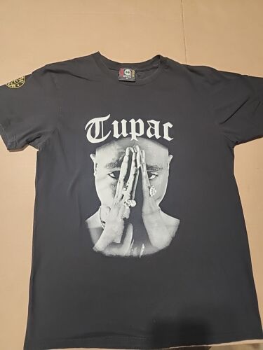 Cross Colours Tupac Shakur T Shirt Medium - image 1
