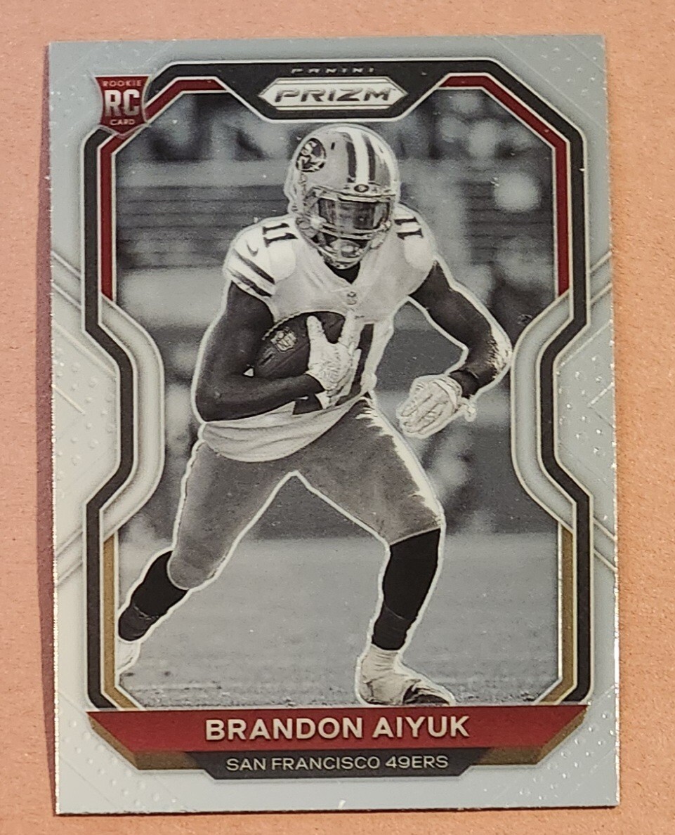 Brandon Aiyuk 2020 Panini Prizm Negative Rookie RC Card #301