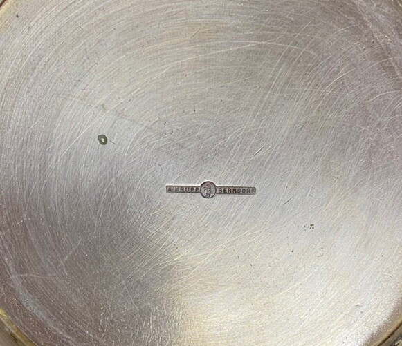 VINTAGE PODSTAKANNIK German Cup Holder Art Krupp Berndof 1900-1940