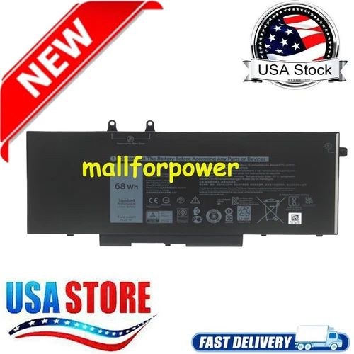 New Battery 3HWPP 03HWPP For Inspiron 17 7500 2-in-1 Black Edition Series 3PCVM