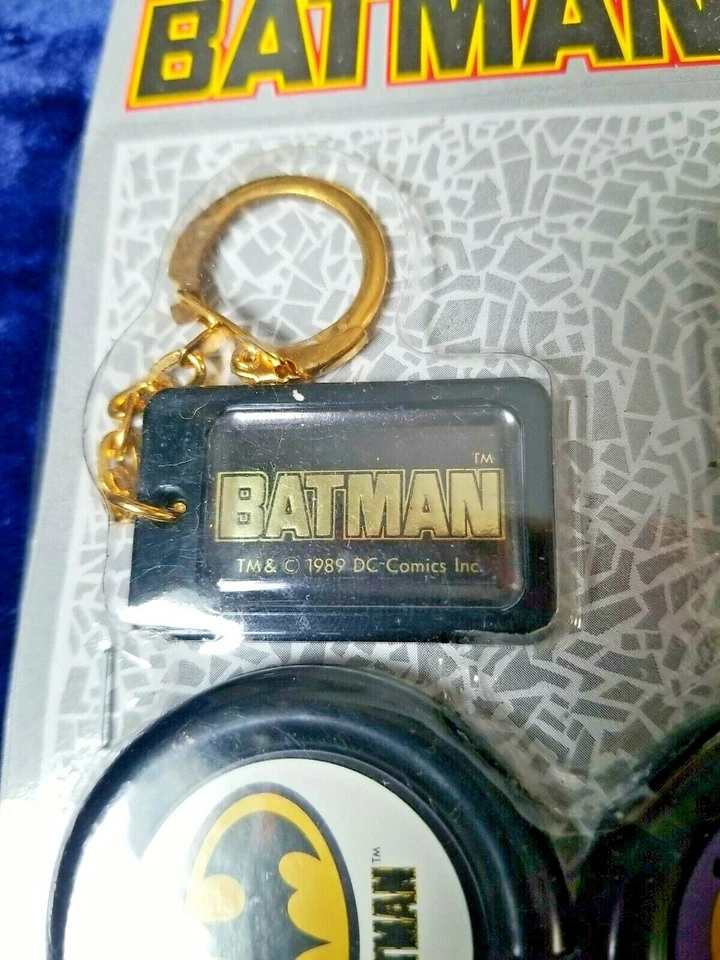Tomy 1989 DC Comics Batman OVNI, llavero, pegatinas #6~ artefactos cósmicos Ray Rohr Foto 2 de 4