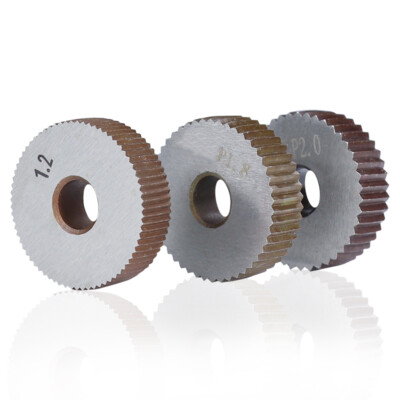 Rändelwerkzeug Rändelstahl Lineare Rändelrad Rändelung Drehmaschine 0.5-2.0mm
