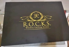 R.O.C.K.S. Men's Gift Set Whiskey Chilling Stones Beard Balm Beard Oil