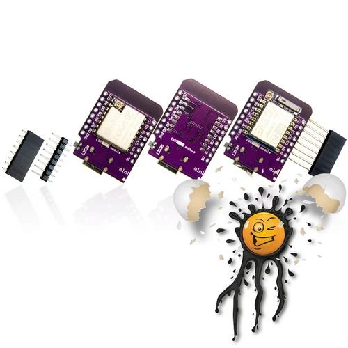 WeMos USB-C ESP-07S ESP-07 ESP8266 Adapter CH340 USB TTL Modul + Pins Arduino