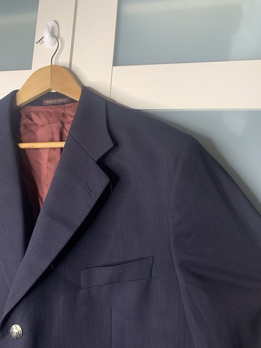 Yves Saint Laurent Vintage Pure New Wool Blazer Evening Jacket Size 46 - Picture 8 of 23