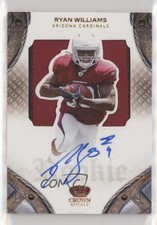 2011 Crown Royale Rookie Silhouette Signatures /299 Ryan Williams #231 Auto 7eo