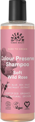 Shampoo - Farbkonservierung - Wildrose - 250 ml, vegan, biologisch, natürlicher Herkunft