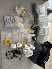 Medela Breast Pump Milk Colector Kit And Breast Milk Storage Bags