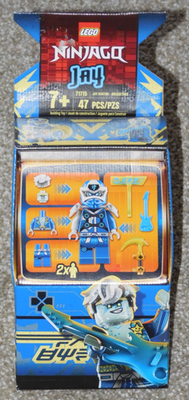 LEGO NINJAGO (71715) JAY AVATAR ARCADE POD - 47 Pieces (New In Box