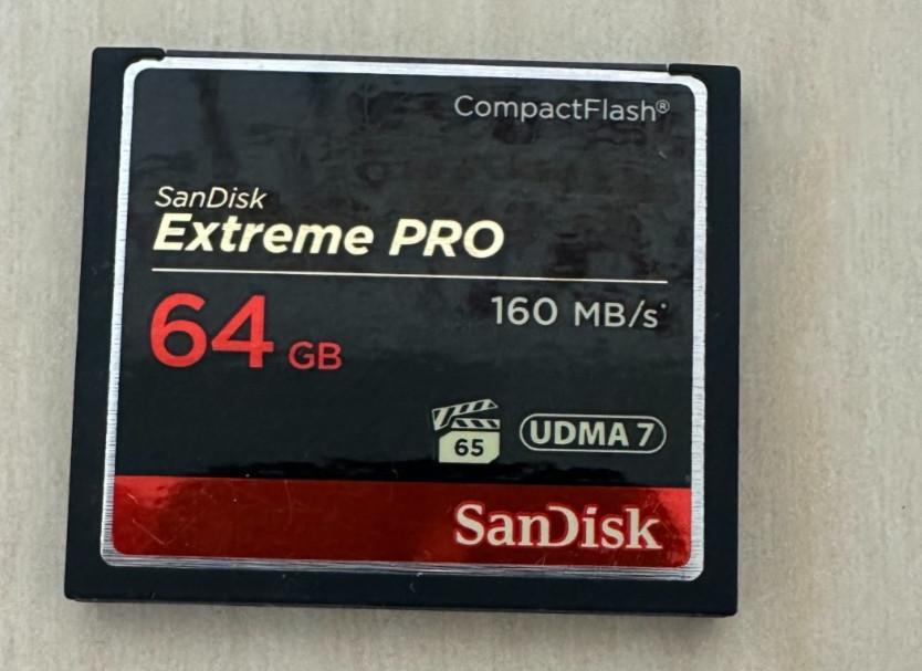 SanDisk Extreme PRO (SDCFXPS-064G-X46) 64GB Compact Flash Ca