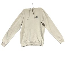 Adidas Men's Feelcozy Hoodie   Size M   Beige