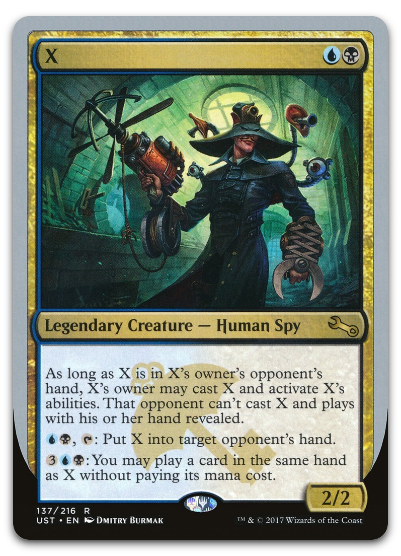 X #137 (NM) Unstable UST Magic MTG